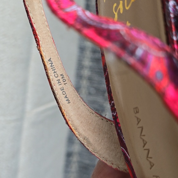 Banana Republic paisley slingback - Picture 5 of 6